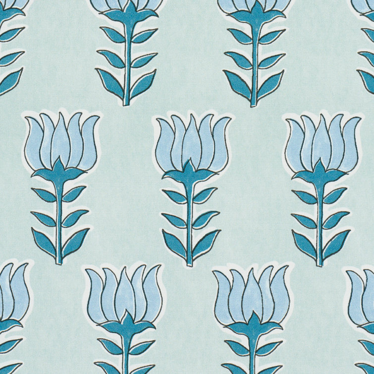 Schumacher Mia Tulip Fabric | Perigold