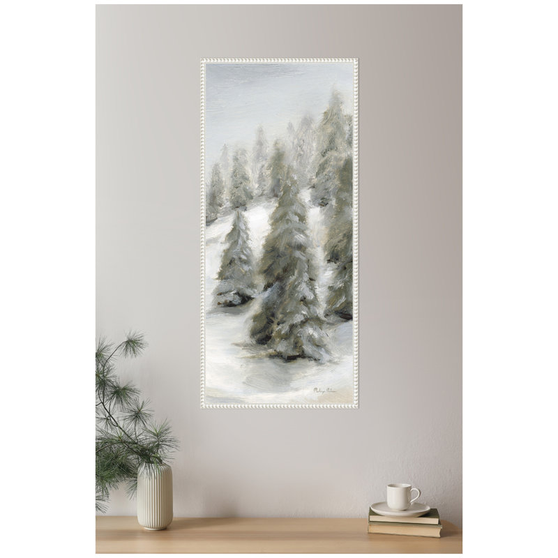 «Evergreen Hills» par Mackenzie Nelson, reproduction d'art sur toile encadrée