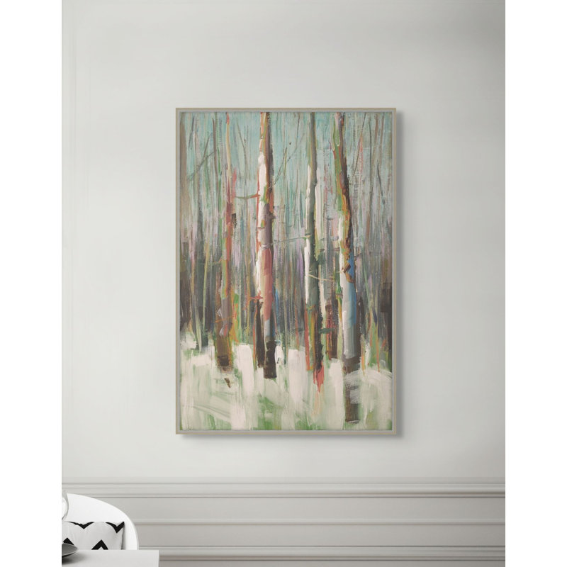 Shadowed Woodland 1 Print, 34.25" H x 23.25" W