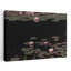 «Serene Pink Water Lilies Peaceful Serene Tranquil Lily Flower Nature», reproduction d'art murale-129897104