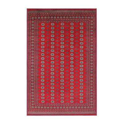 Tapis oriental rouge Rinu