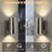 7''H Dimmable Aluminum Nickel Outdoor Wall Light-156327127-156327126