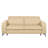 Kitt Genuine Leather 2-Seat Fold-out Sleeper Sofa-11459332