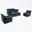 Taquila U-Shaped Sleeper Sectional Modular Sofa Bed-209957985