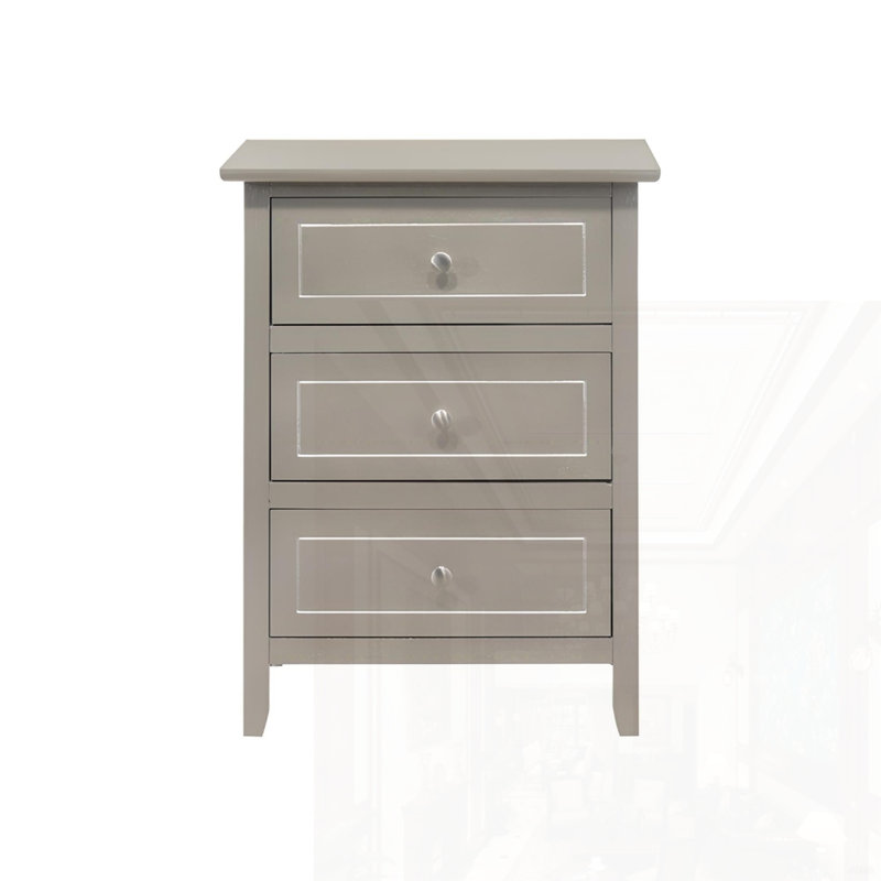 Table de chevet pour tout espace, Gris