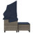 48.4'' Wide Rectangle Patio Sofa with Cushions-97884544