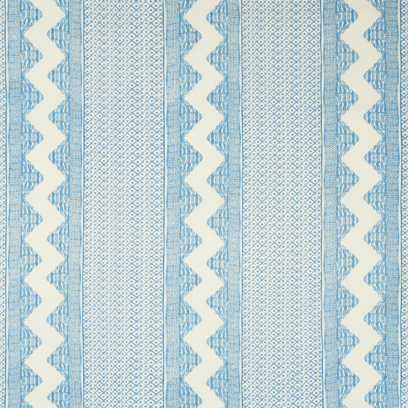 Avondale Whitaker 100% Linen Fabric, Sky/Delft