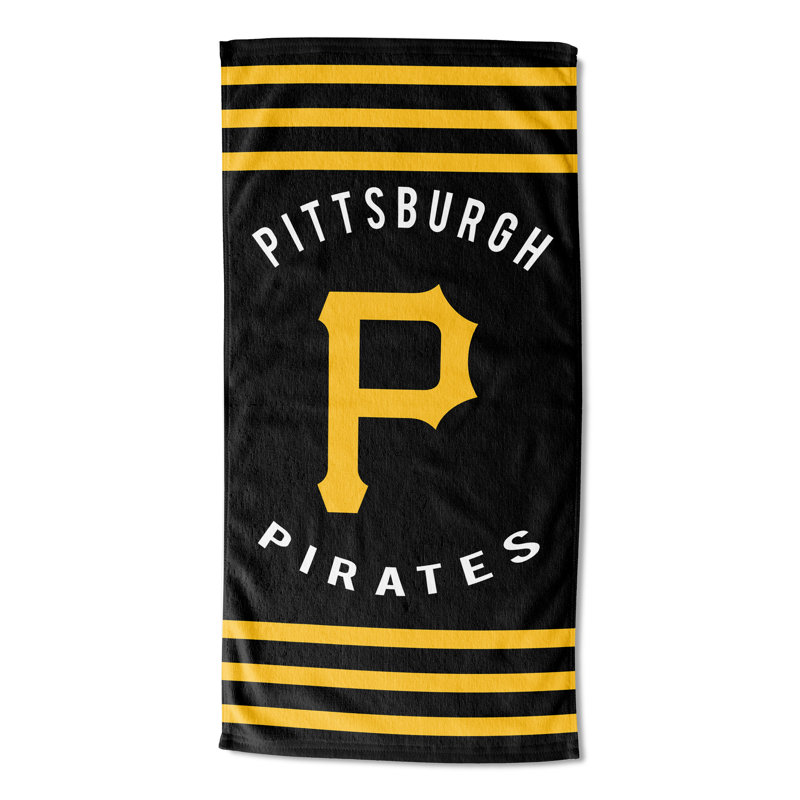 Cotton Blend Lightweight Beach Towel, Pittsburgh Pirates