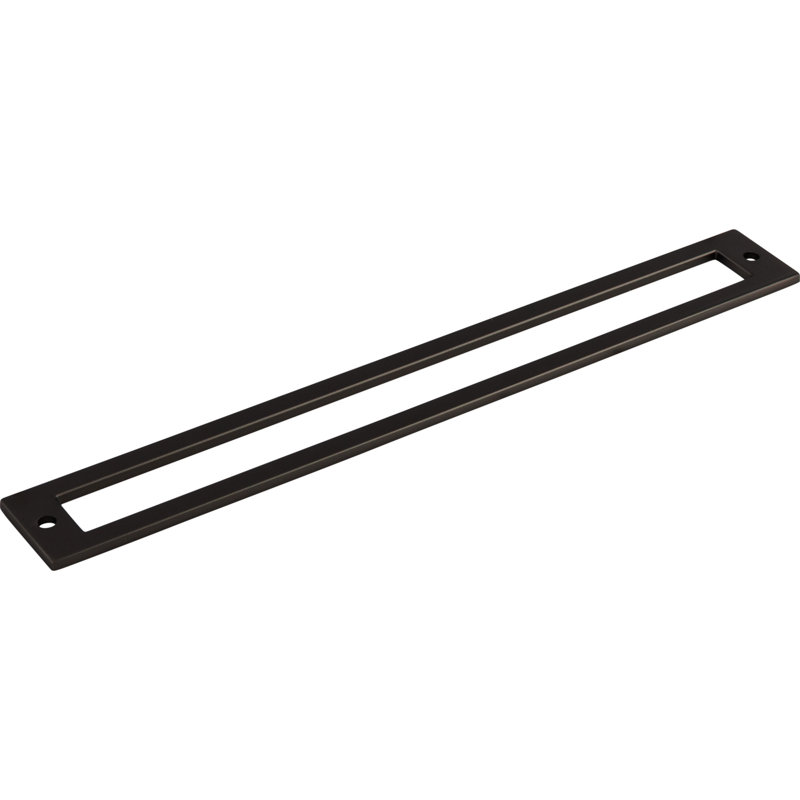 Hollin Backplate 8 13/16 Inch Ash Gray, 1.1875" H x 9.3125" W x 0.13" D, Ash Gray