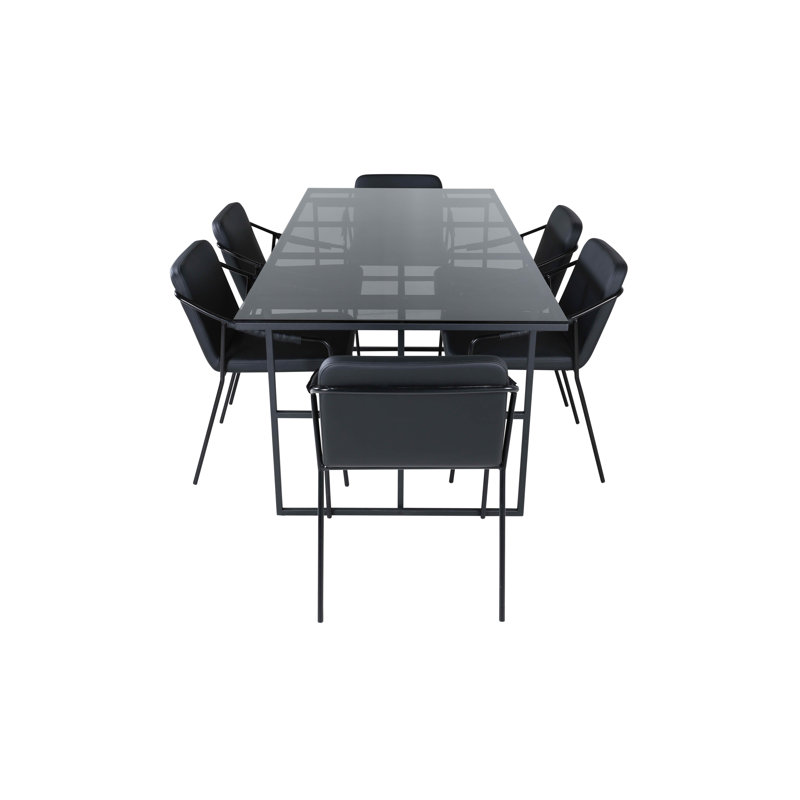 Leif 6 - Person Dining Set