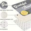 Tapis de cuisine gris avec citations de citron, 2 tapis de ferme pour la cuisine et le porche