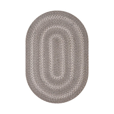 Tapis gris en jute tressé Dailee