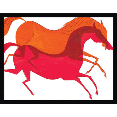 Horses Print by Richard A. Allen