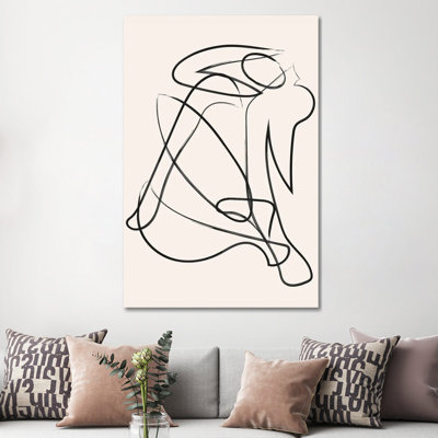 « Déconstruit silhouette Natural » par Mambo art studio-impression