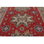 Tapis décoratif en laine rouge Kazak de conception unique noué à la main/Ivoire 9 pi 11 po x 13 pi 8 po