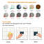 Metallic Self Adhesive Tile Stickers 15cm x 15cm-1267706164
