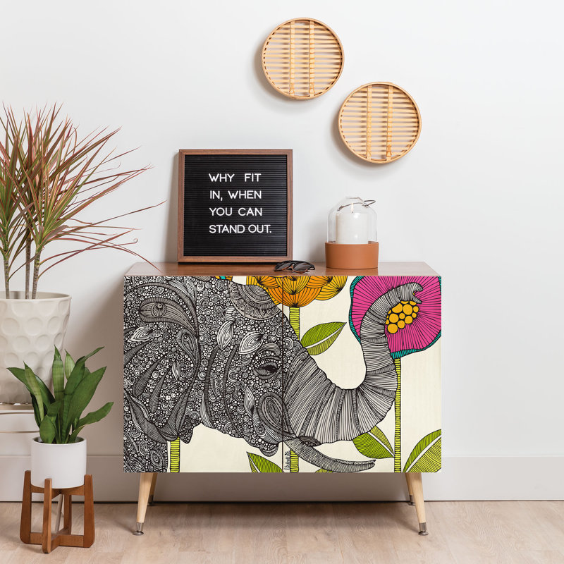 Valentina Ramos Aaron 2 Door Credenza Cabinet