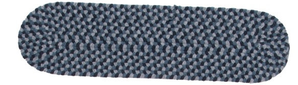 Tapis d'escalier Lettie - Bleu