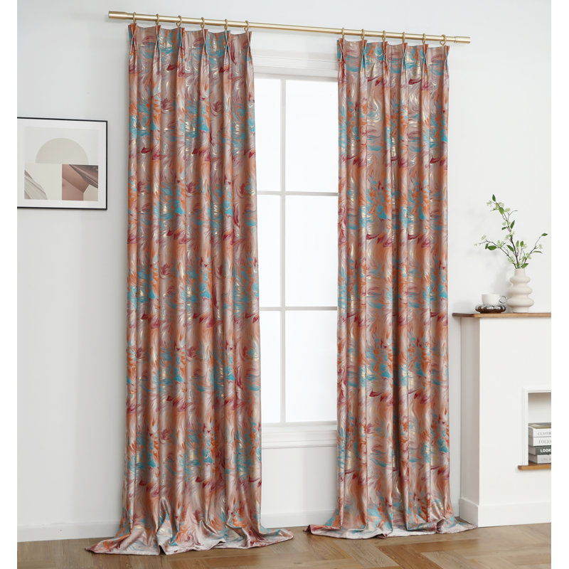 Rideau en polyester, L 52 po x L 84 po