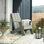 Chaise Adirondack en plastique Byrnes