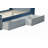 Neptune II Underbed Storage Drawers