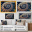 «Pastel Fractal Infinity I», art mural moderne sur toile géométrique-87342680-87342684