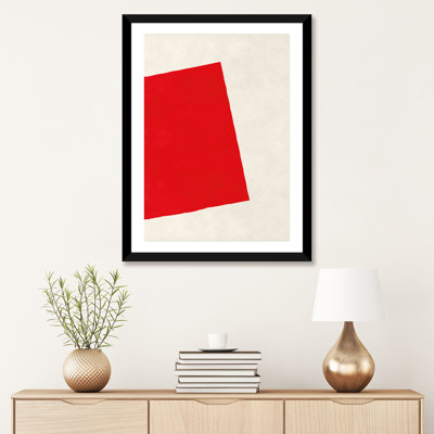 « red square (after albers) », impression