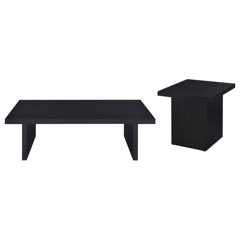 Ensemble de 2 tables basses et tables de bout Caroline Black