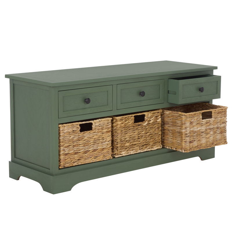Storage Bench, Dusty Green