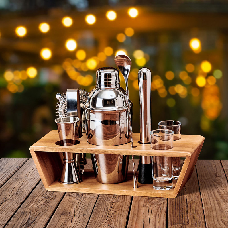 Mikasa Glenwood  8 Piece Mixology Set