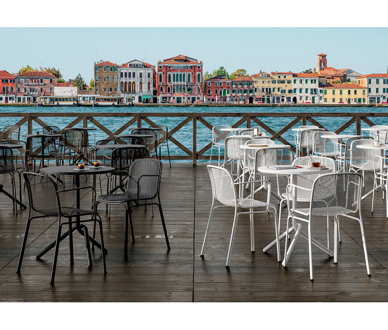 Fauteuil de patio Villa, Blanc