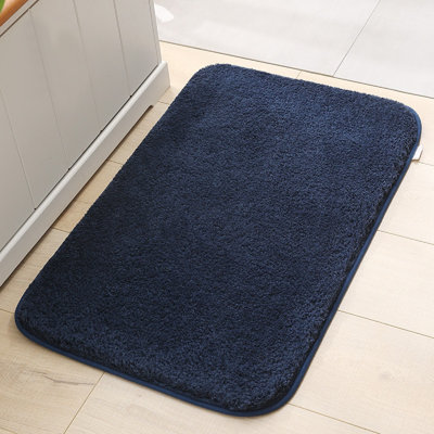Bathroom Rugs 23.62" X 15.75", Extra Soft Absorbent Chenille Bath Rugs, Rubber Backing Quick Dry, Machine Washable Bath Mats For Bathroom Floor, Tub And Shower, Home Decor Accessories