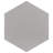 Hexatile 7" x 8" Porcelain Tile-40634324