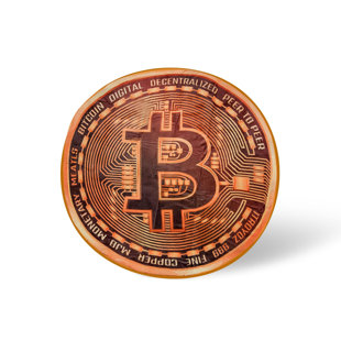 Jeté rond Crypto-monnaie