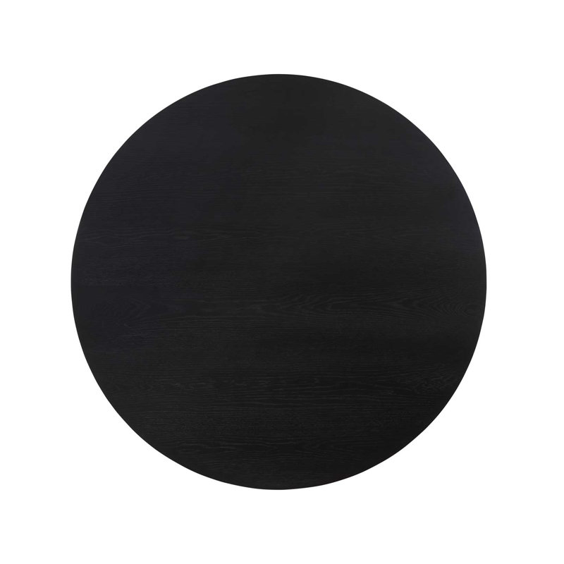 Colvin 52? Round Dining Table,, Black