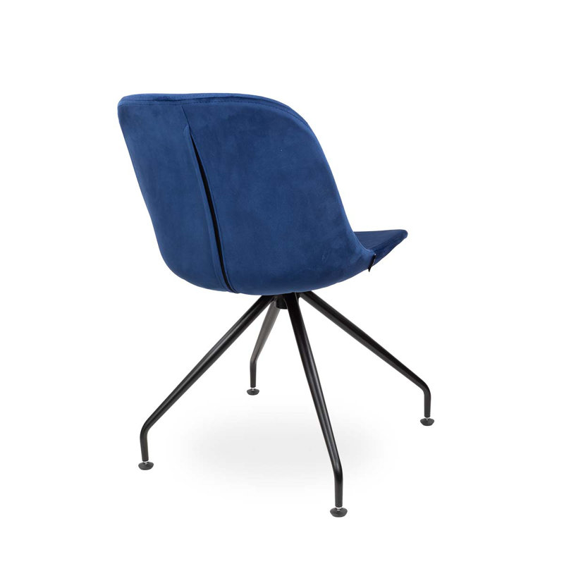 Upholstered Dining Chair, Blue