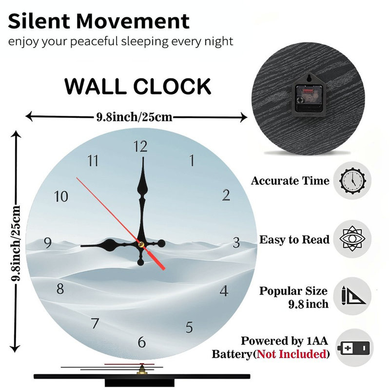 Horloge murale Sand Dune