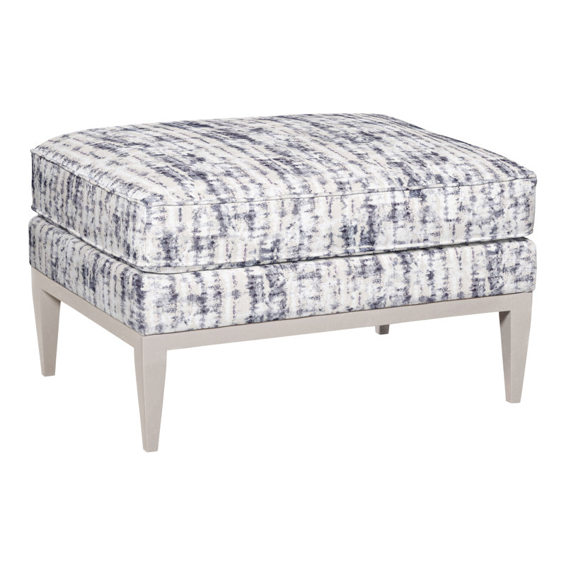 Camilla Upholstered Ottoman, Dove Gray, Ozark Marina