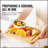 Bamboo Cutting Board with Built-in Handle, Durable and Versatile for All Kitchen Tasks