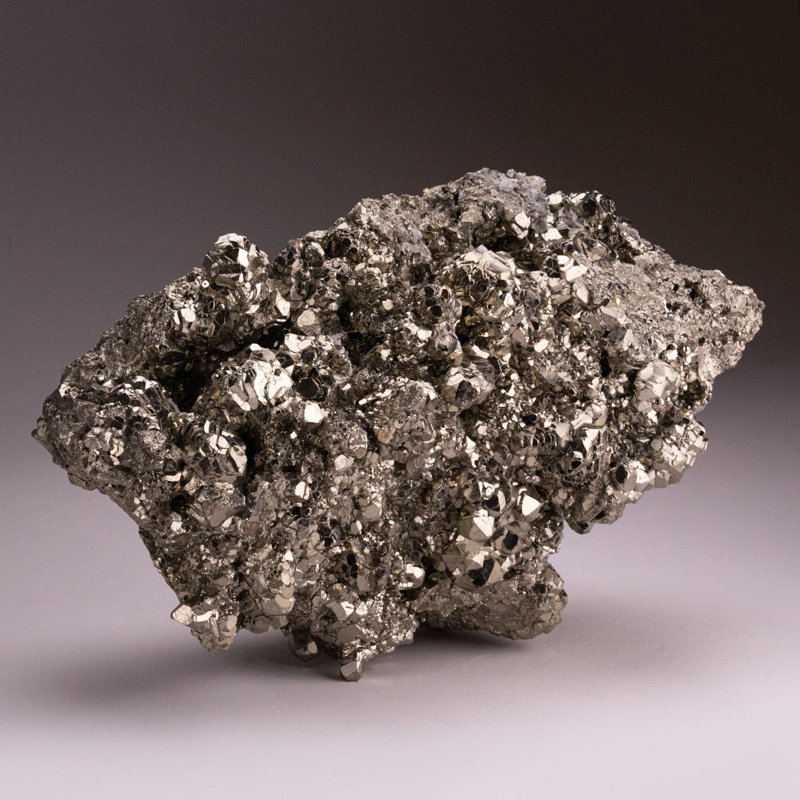 Grappe de pyrite de la province de Huanuco, Pérou (31,8 lb)