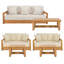 Melrose 6 Piece Outdoor Conversation Set
