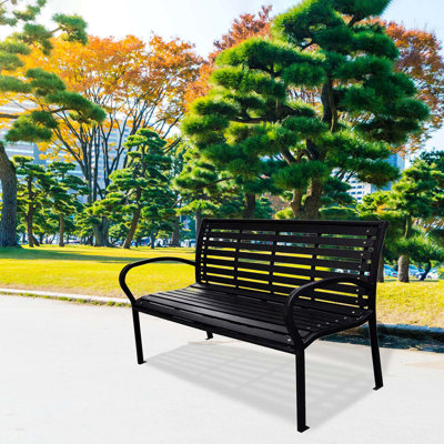 Caiya Metal Outdoor Bench