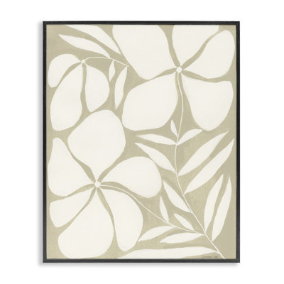 Real Simple Flowers Framed Giclee, design by Danhui Nai