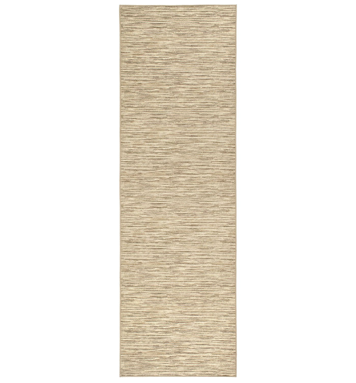 Clay Natural Machine Washable Rug