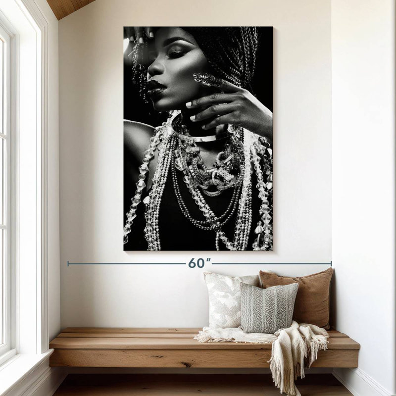 Danseuse de bijoux Shuttleworth, H 51 po x l 34 po