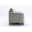Canapé en tissu tissé gris clair Callie-310694748