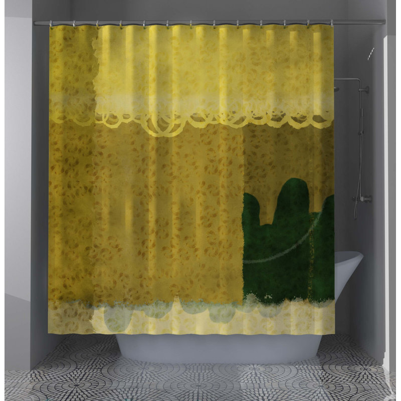 Subtle Logical Shower Curtain