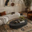 Table basse 47 po ovale avec rangement-130122866