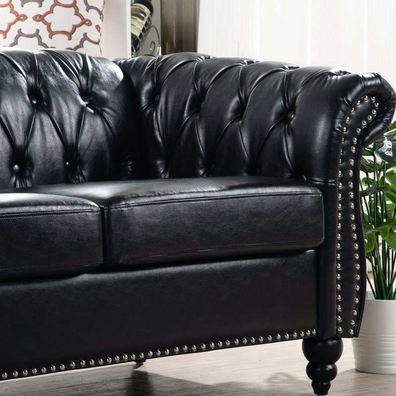 Upholstered 84.65 " Sofa