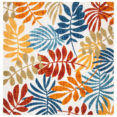 Floral Indoor / Outdoor Area Rug